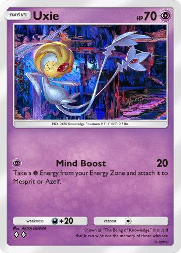 Uxie card art