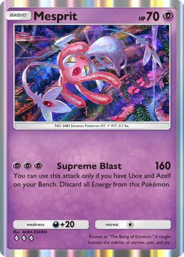 Mesprit card art