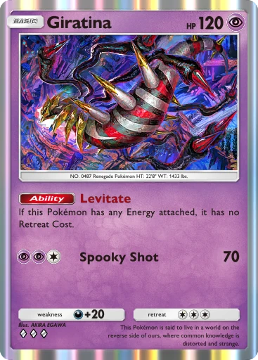 Giratina card art