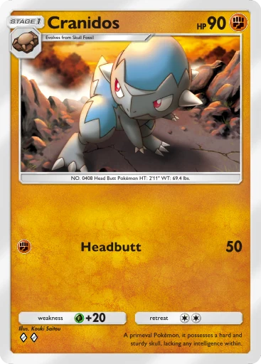Cranidos card art