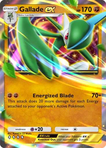 Gallade card art