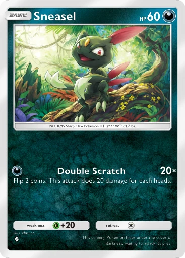 Sneasel card art