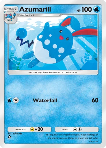 Azumarill card art