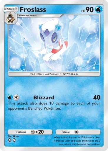 Froslass card art