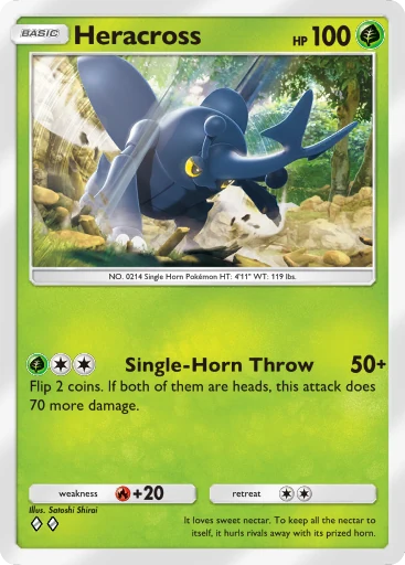 Heracross card art