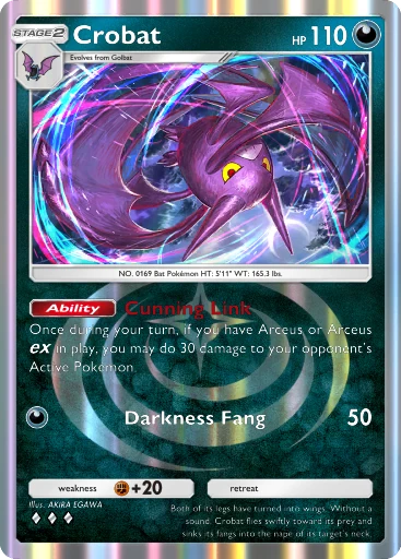 Crobat card art