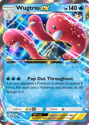 Wugtrio card art