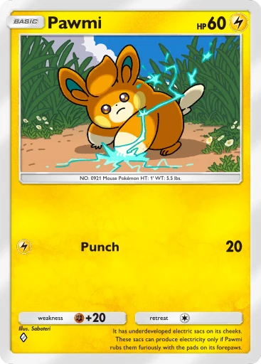 Pawmi card art