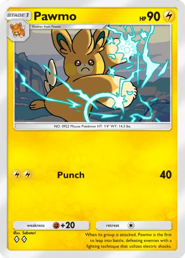 Pawmo card art