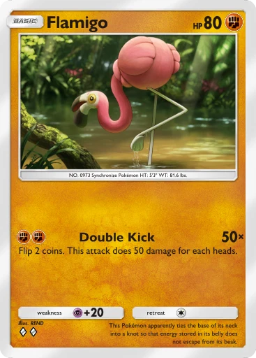 Flamigo card art