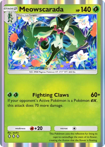 Meowscarada card art
