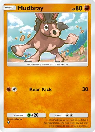 Mudbray card art