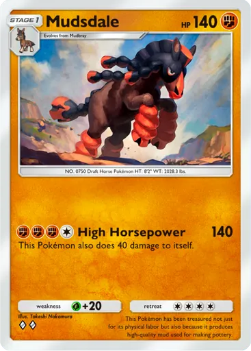 Mudsdale card art