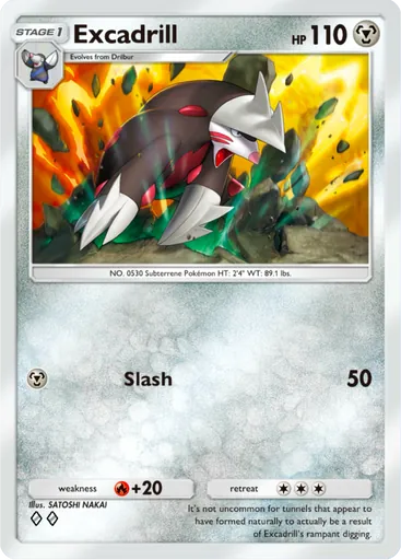 Excadrill card art