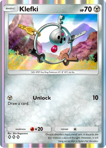Klefki card art