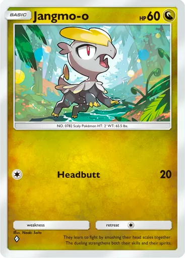 Jangmo-o card art