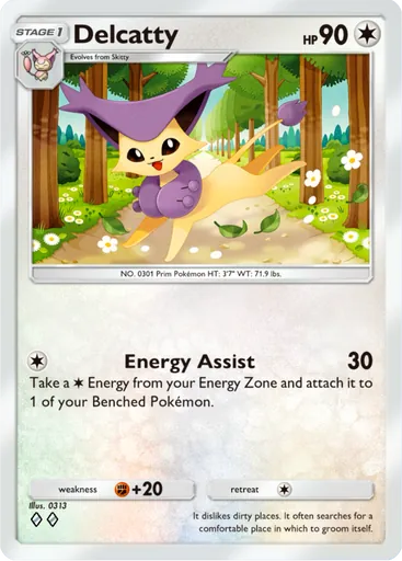 Delcatty card art