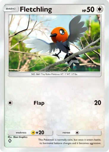 Fletchling card art