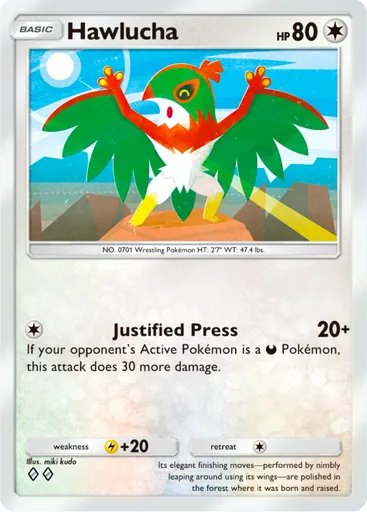 Hawlucha card art