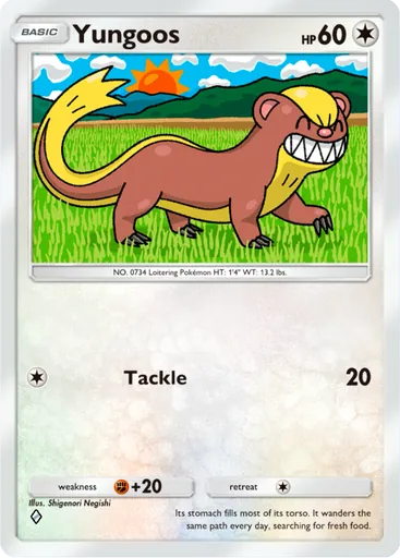 Yungoos card art