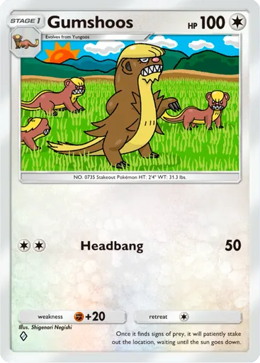 Gumshoos card art