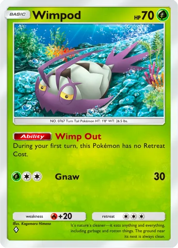 Wimpod card art