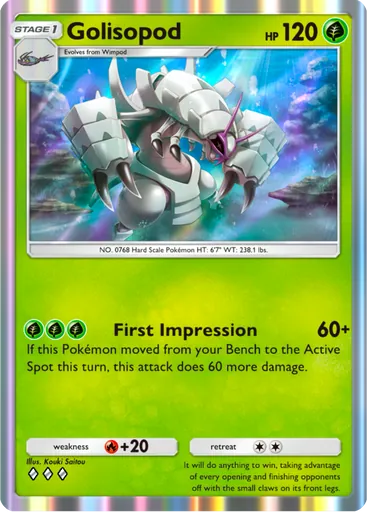 Golisopod card art