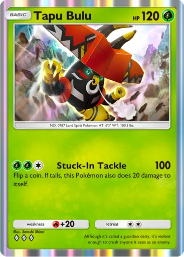 Tapu Bulu card art