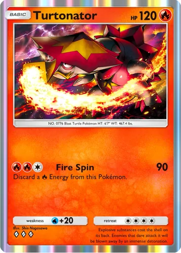 Turtonator card art