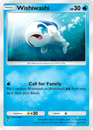 Wishiwashi card art