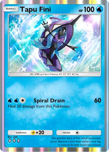Tapu Fini card art