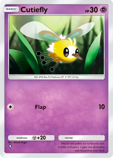 Cutiefly card art