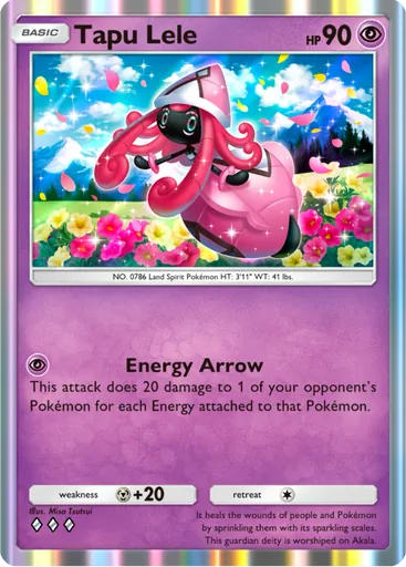 Tapu Lele card art