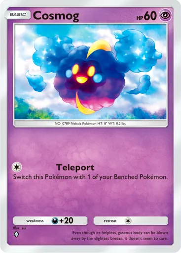 Cosmog card art