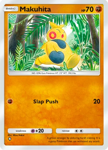 Makuhita card art