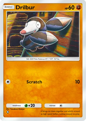 Drilbur card art