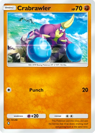 Crabrawler card art