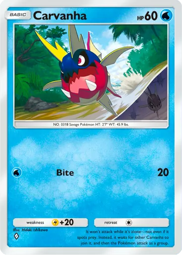 Carvanha card art