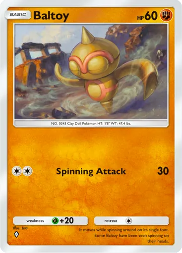Baltoy card art