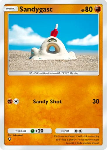 Sandygast card art