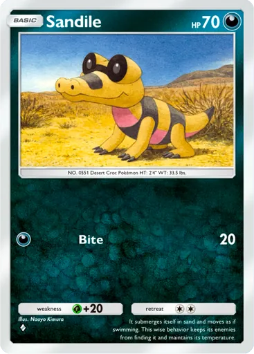 Sandile card art
