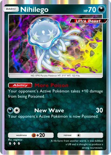 Nihilego card art
