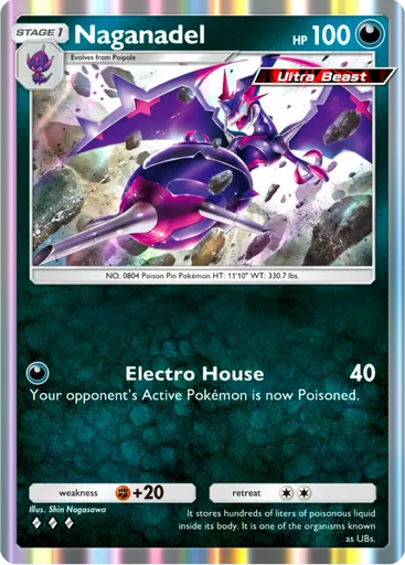 Naganadel card art