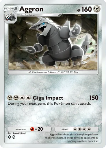 Aggron card art