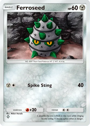 Ferroseed card art