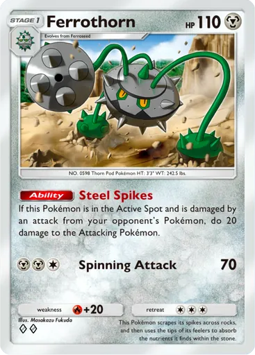 Ferrothorn card art