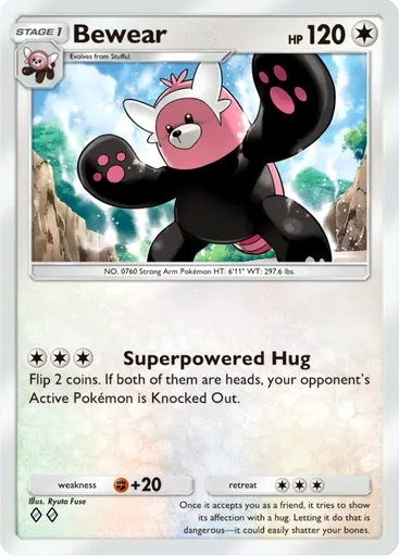 Bewear card art