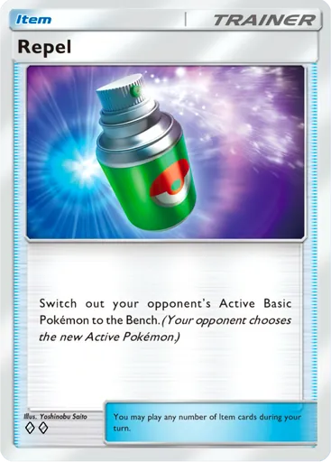 Repel card art