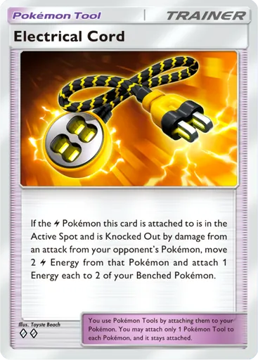 Electrical Cord card art