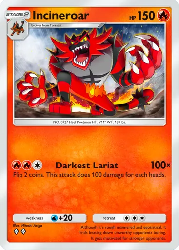 Incineroar card art